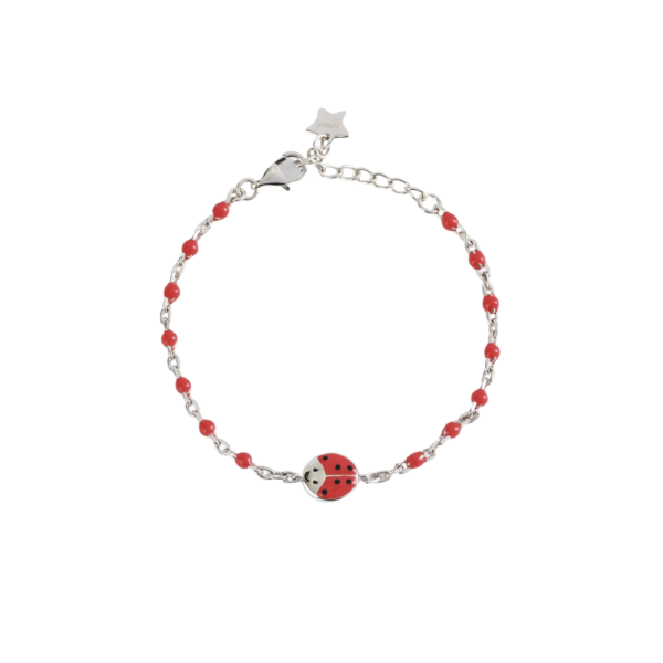 Bracciale Con Coccinella - Fortunella