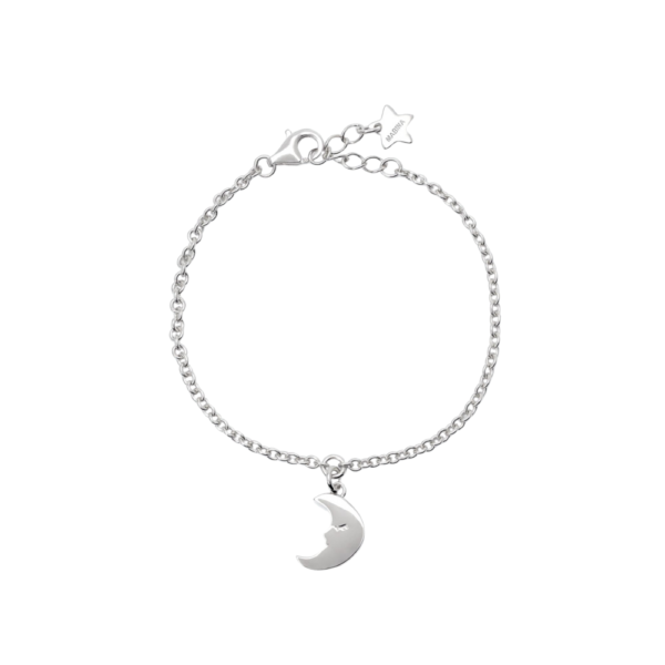 Bracciale Argento Con Luna - Blue Moon