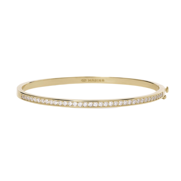 Bracciale Rigido Con Pietre Lady B