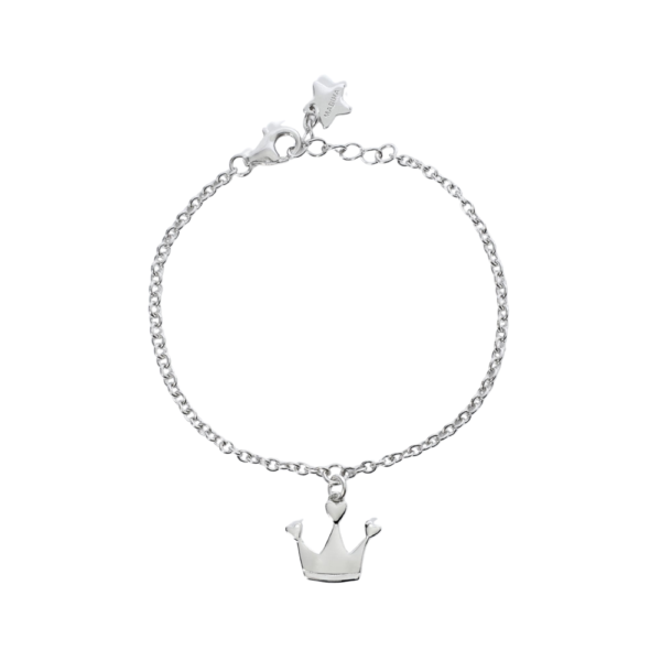 Bracciale Argento Con Corona - Princess