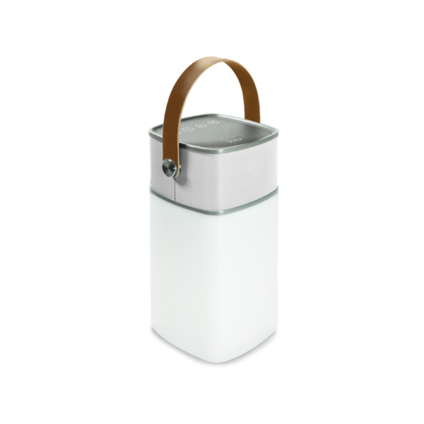 Speaker Bluetooth Con Luce LED - Silver